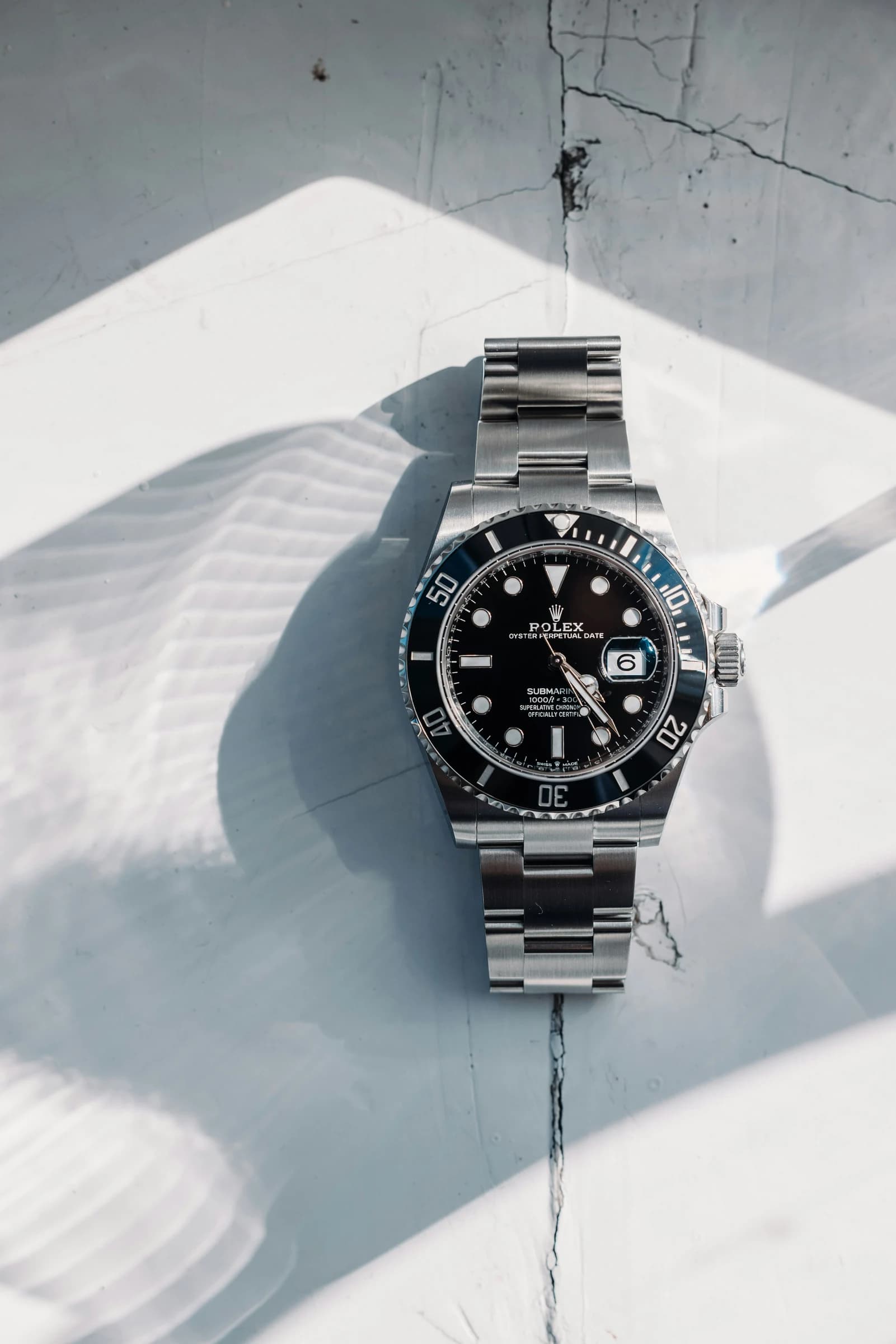 Rolex Submariner Date — Von oben