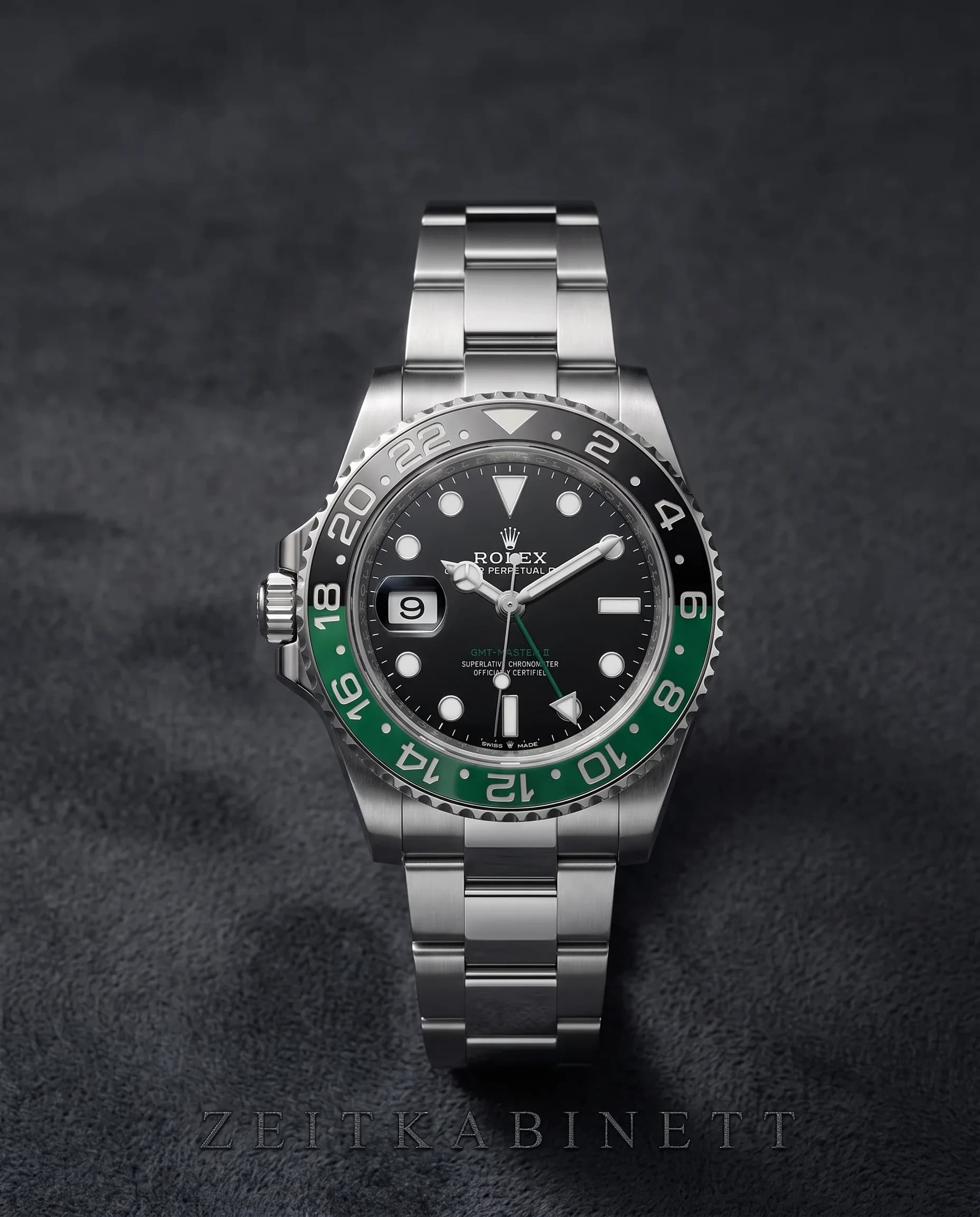 Rolex GMT-Master II „Sprite“ — Vorderseite